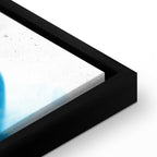 Enchanted Abstract Flower Vertical Canvas Print