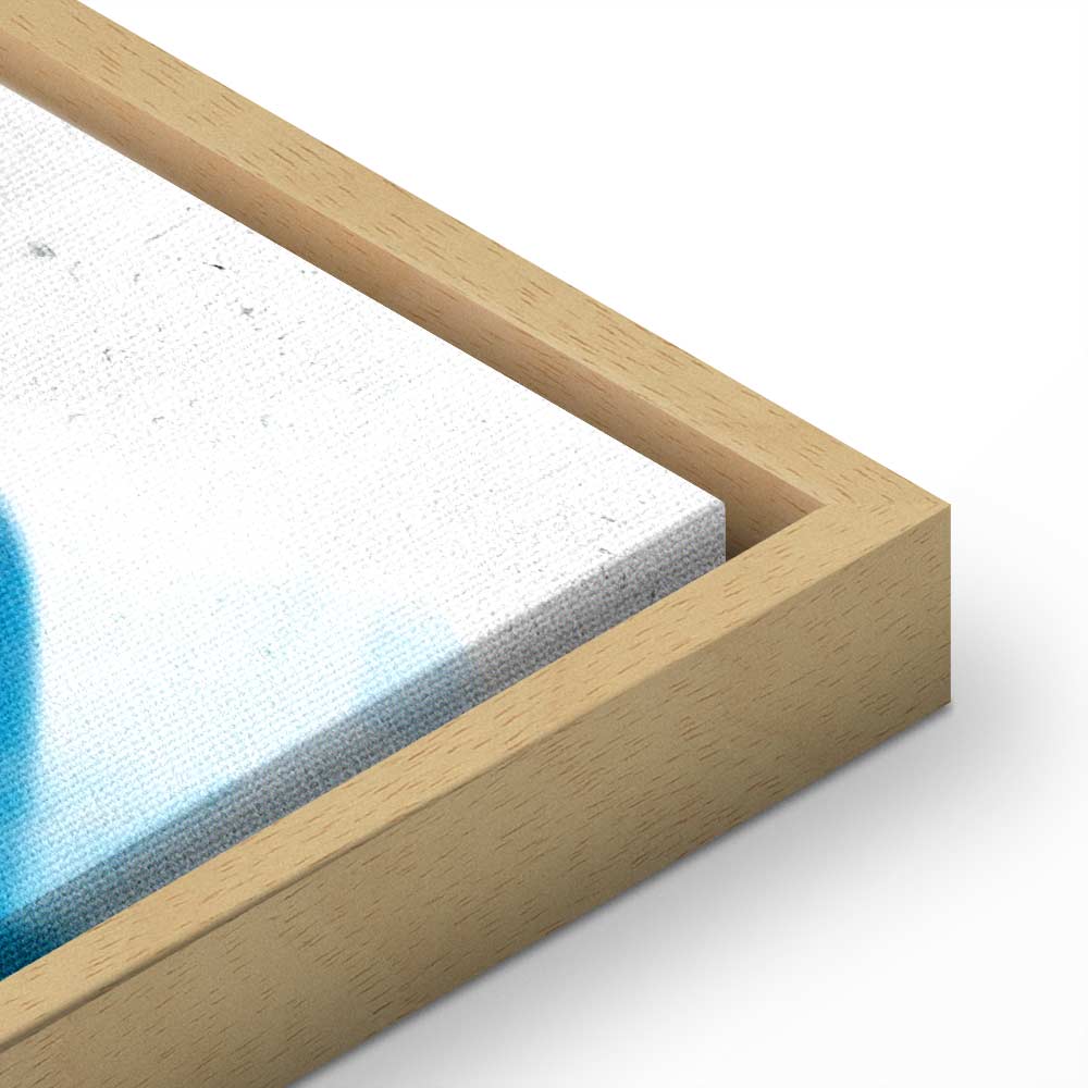 Enchanted Abstract Flower Vertical Canvas Print