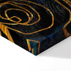 Enchanted Abstract Flower Vertical Canvas Print