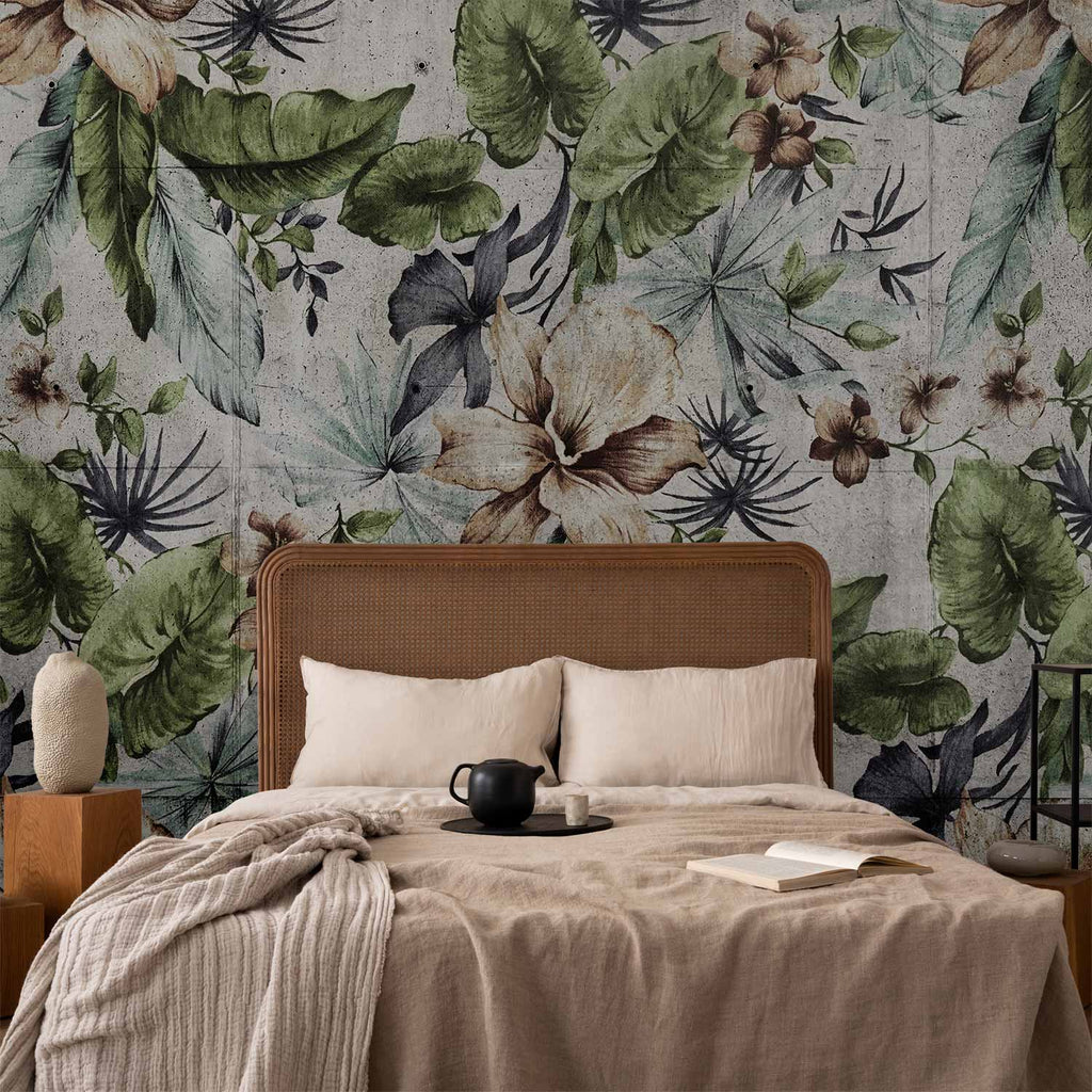 Urban Vegetation Green Wall Mural