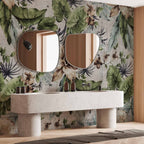 Urban Vegetation Green Wall Mural