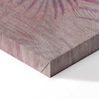 Pink Palm Leaves Nature Canvas Print