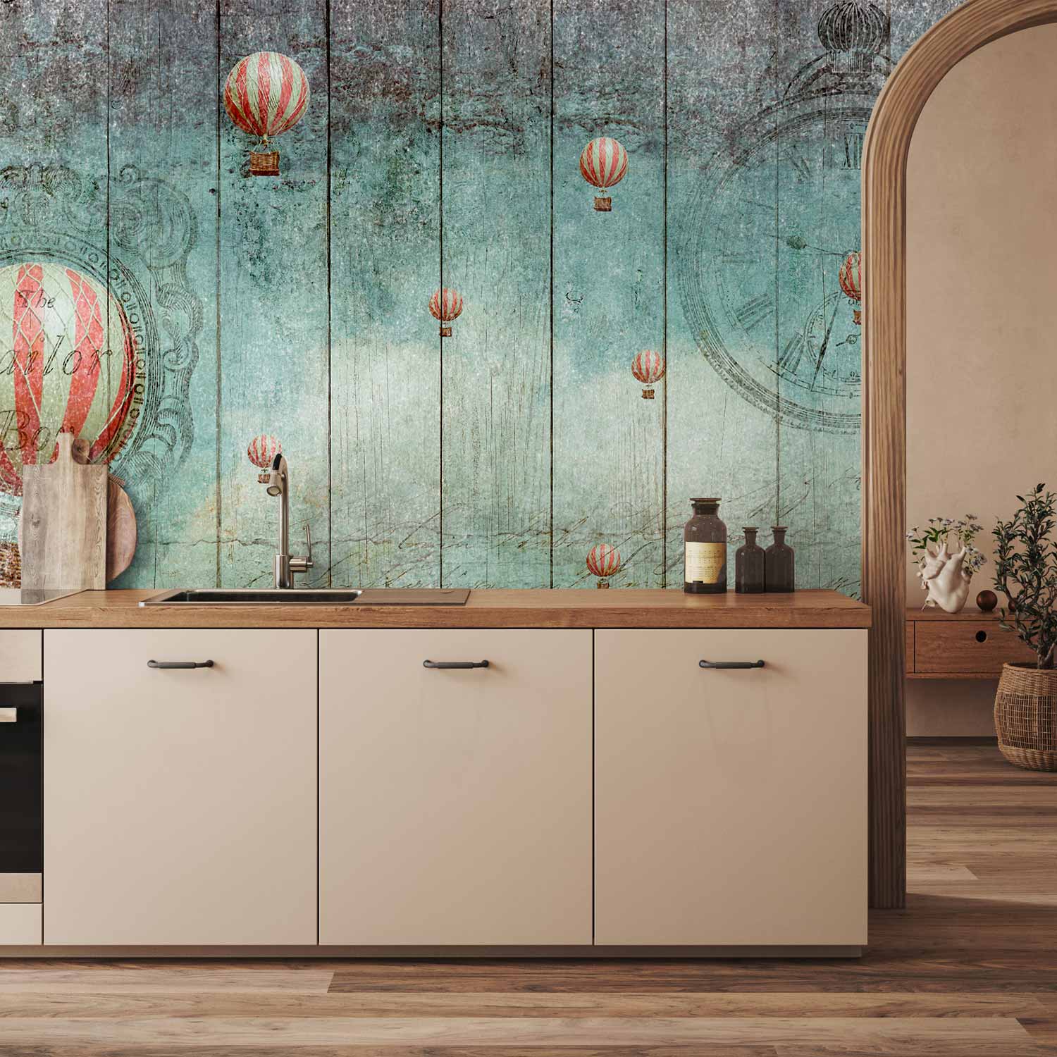 Wall Mural Flying Adventure