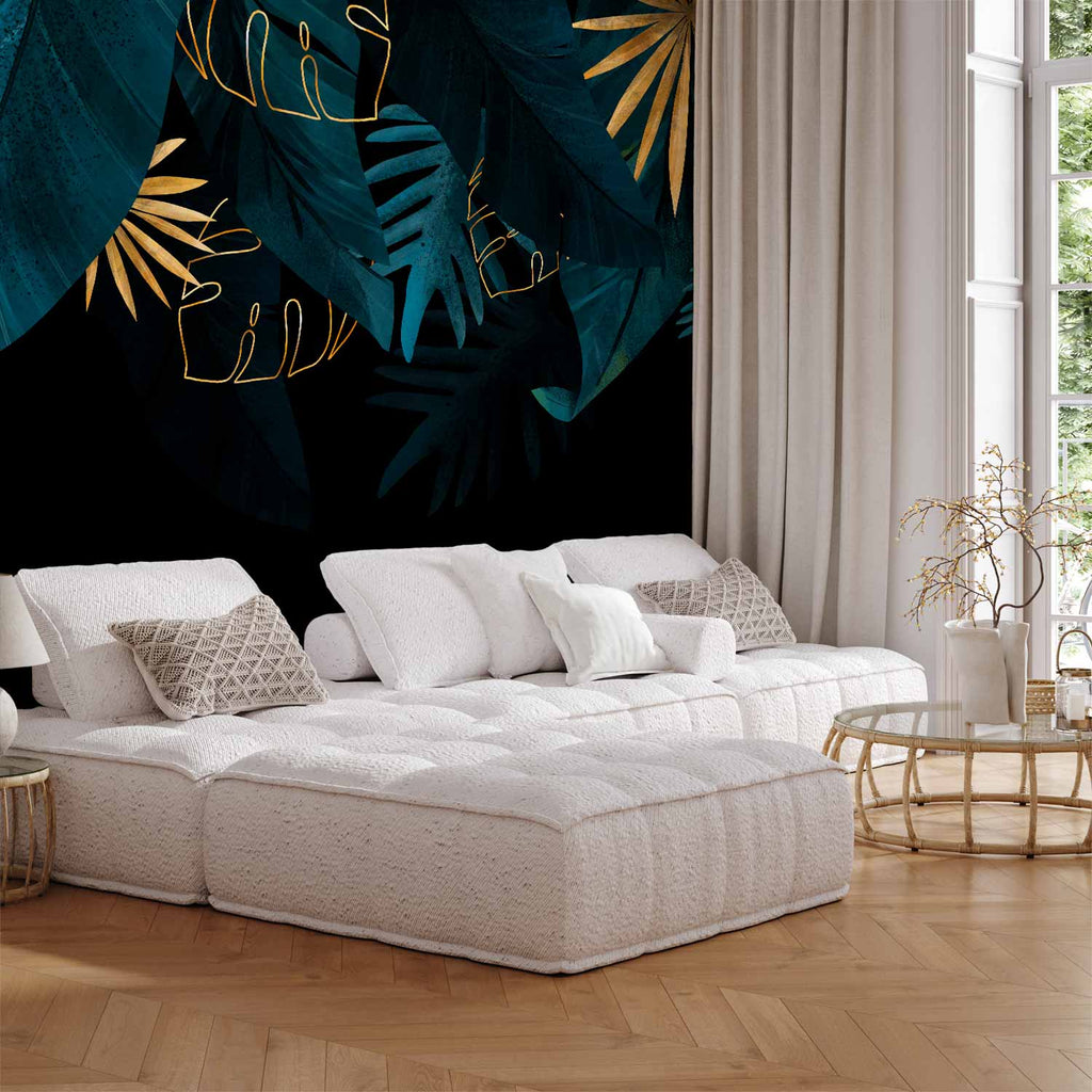 Wall Mural Leaves Composition - Second Variant