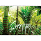 Green Forest Alley Landscape Wall Mural