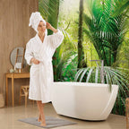 Green Forest Alley Landscape Wall Mural