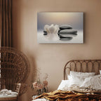 Zen Magnolia Garden Canvas Print