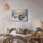 Zen Magnolia Garden Canvas Print