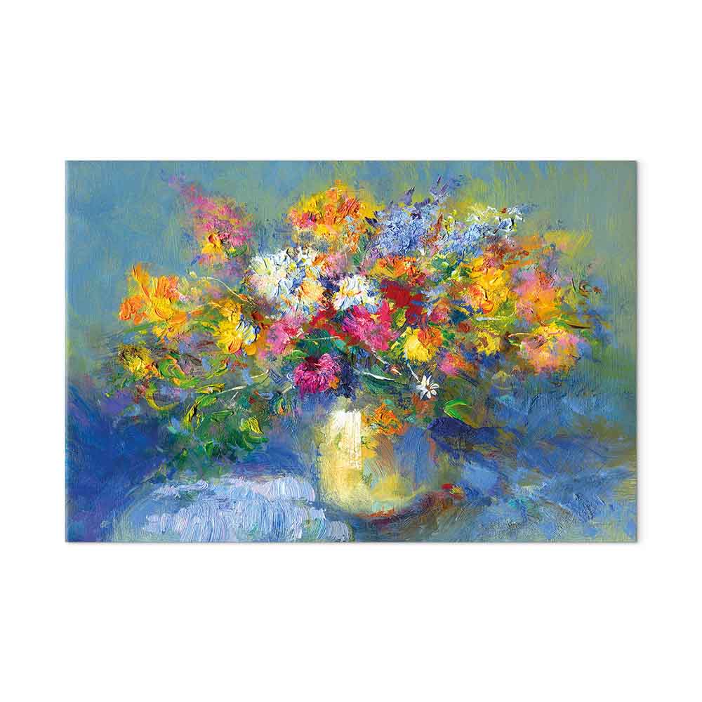 Autumn Floral Bouquet Canvas Print