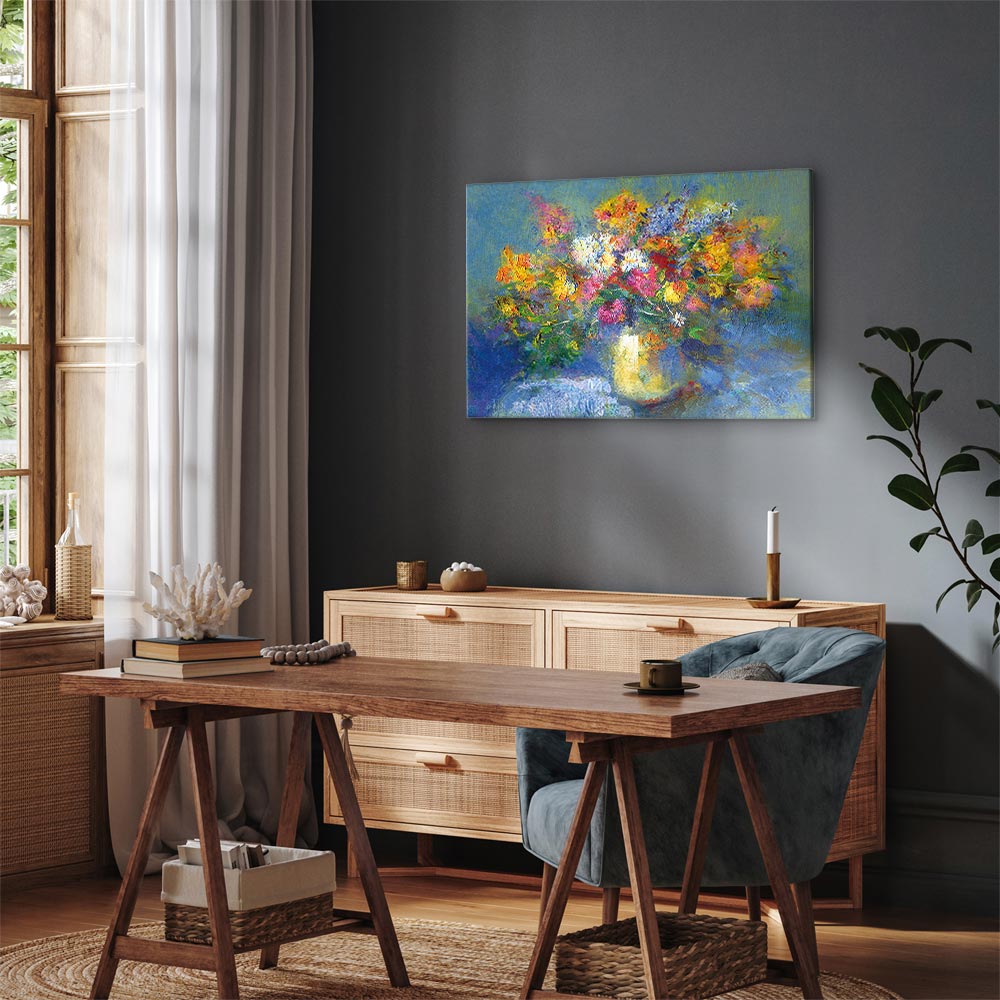 Autumn Floral Bouquet Canvas Print