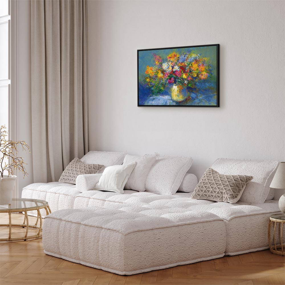 Autumn Floral Bouquet Canvas Print