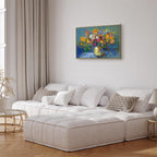 Autumn Floral Bouquet Canvas Print