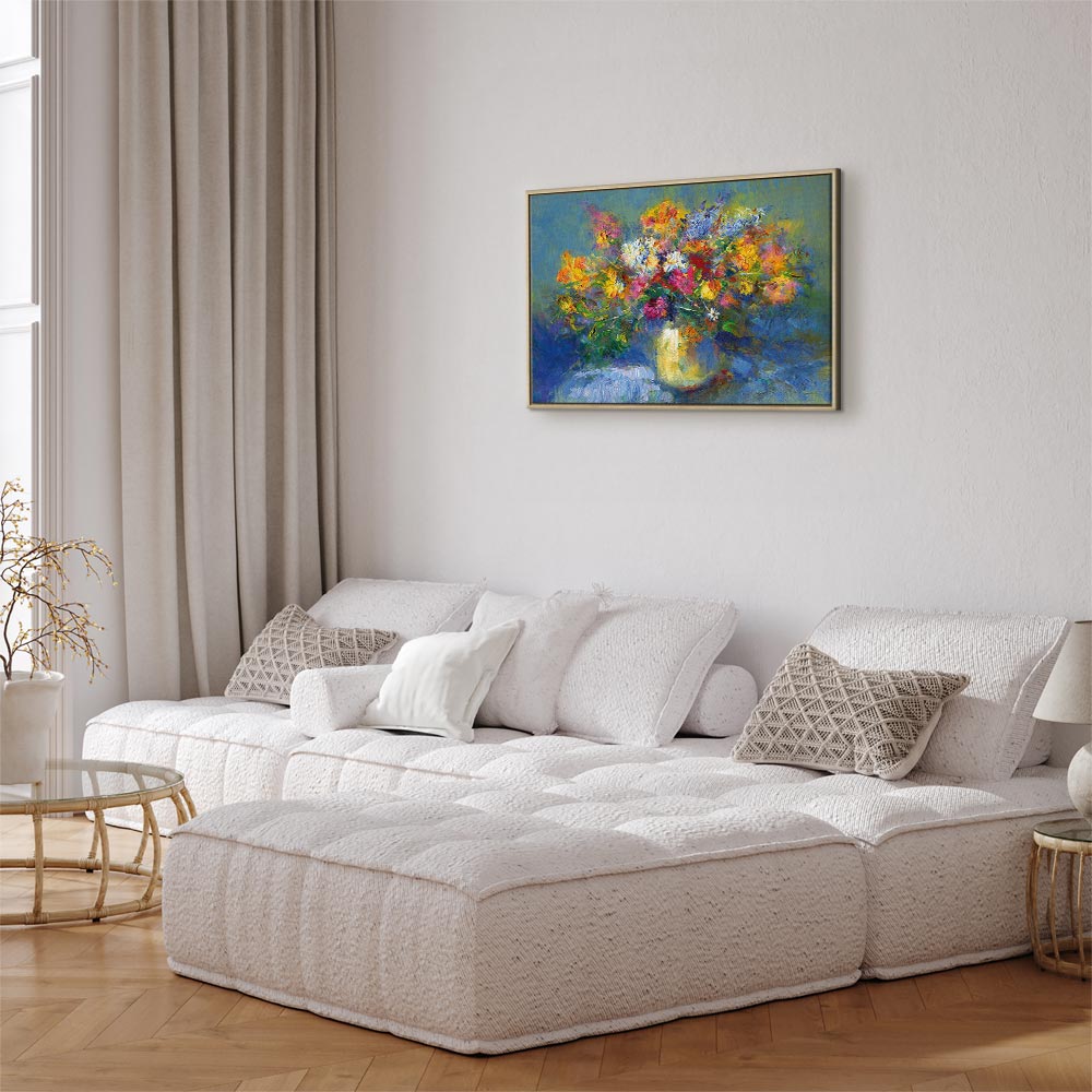 Autumn Floral Bouquet Canvas Print