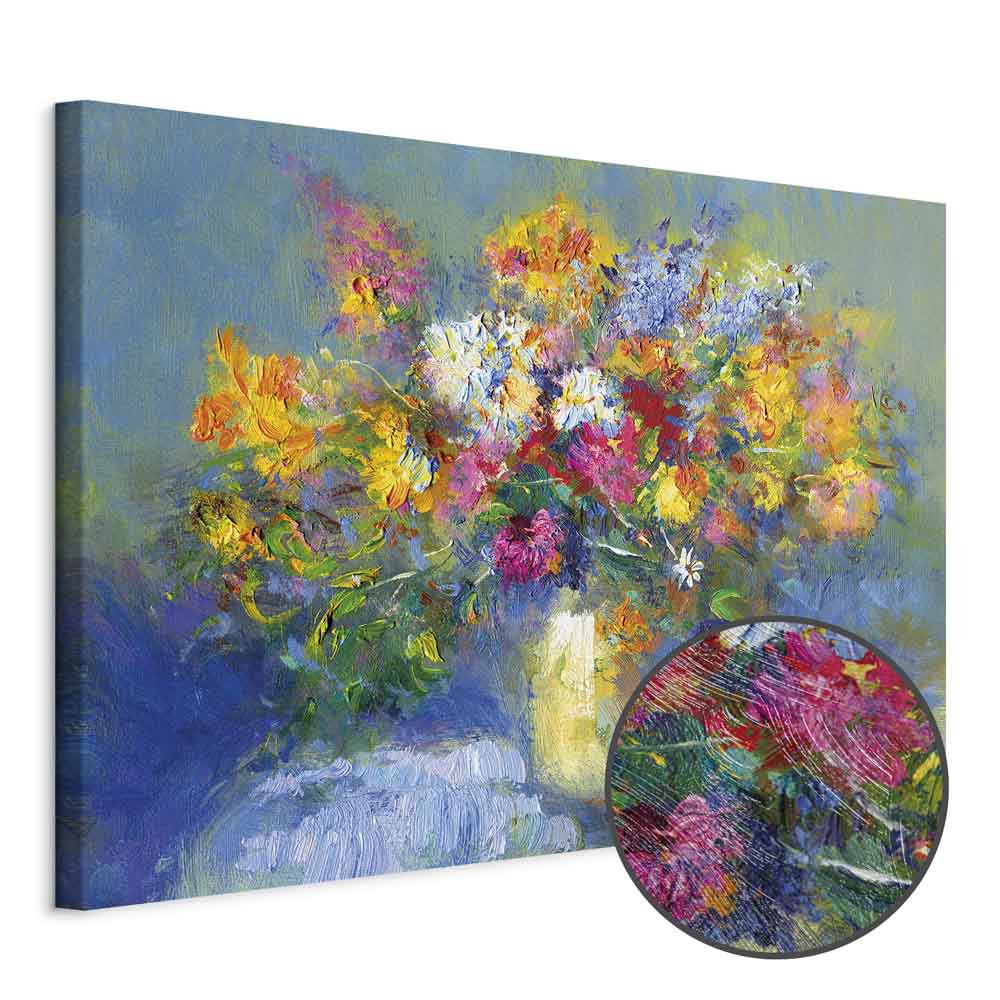 Autumn Floral Bouquet Canvas Print