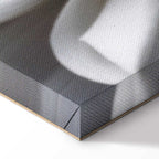 White Dahlia Floral Canvas Print