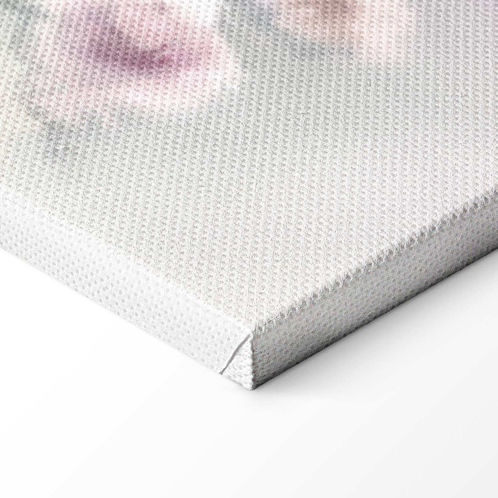 Watercolour Flower Bouquet Colorful Canvas Print