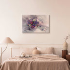 Watercolour Flower Bouquet Colorful Canvas Print