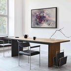 Watercolour Flower Bouquet Colorful Canvas Print