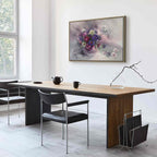 Watercolour Flower Bouquet Colorful Canvas Print