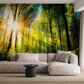 Forest Hideout Green Nature Wall Mural