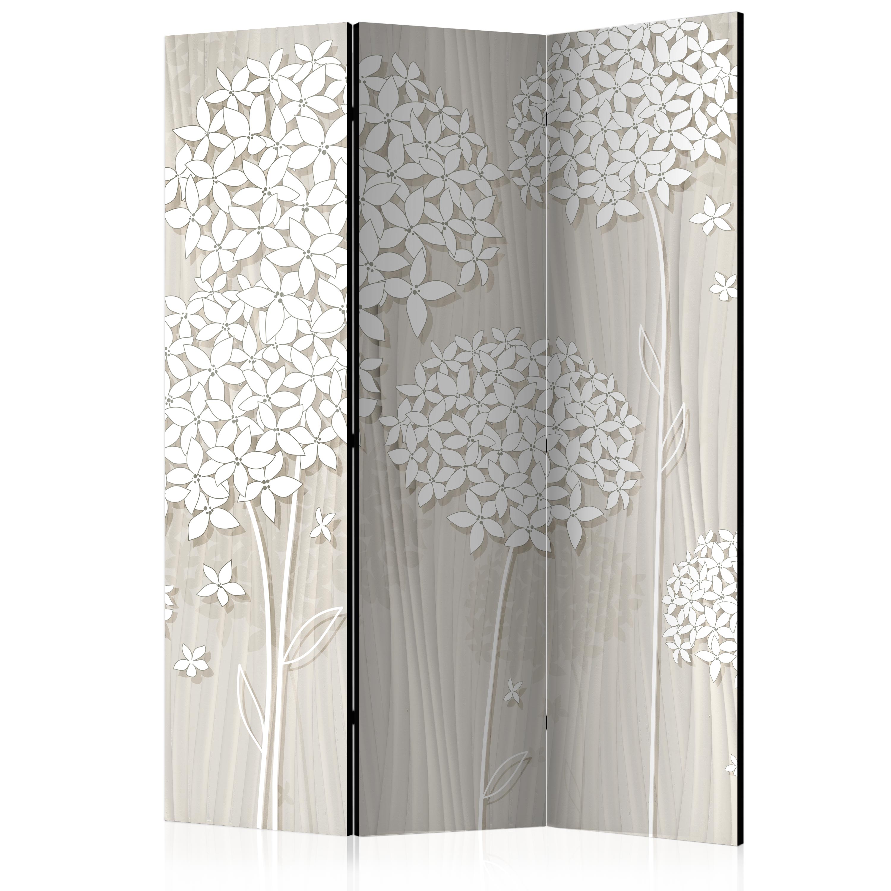 Paper Dandelions Floral Room Divider