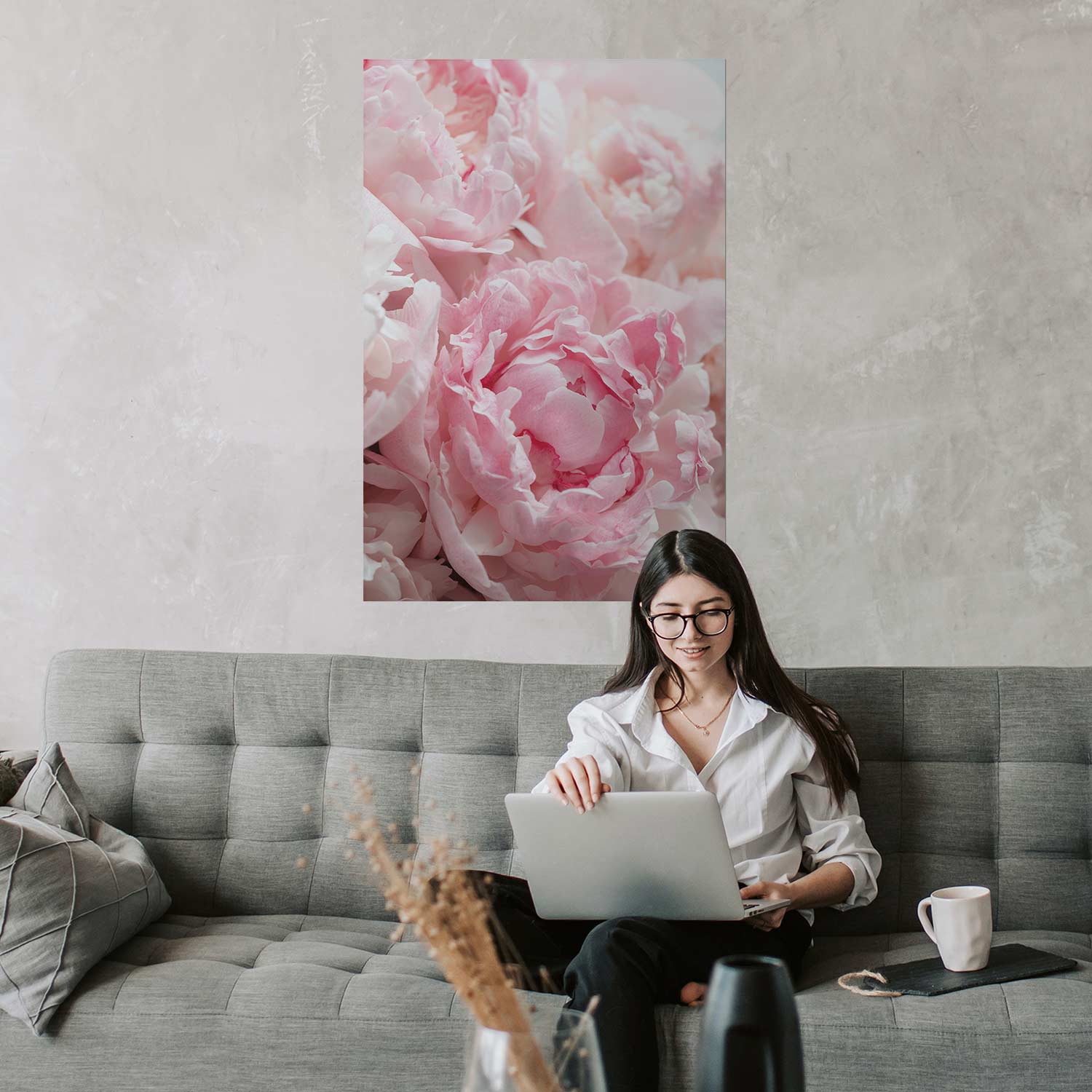 Morning Floral Nostalgia Poster