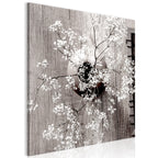 Canvas Print Dried Flowers Square (1 Part)
