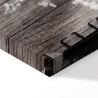 Dried Flowers Rustic Canvas Print