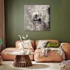 Dried Flowers Rustic Canvas Print