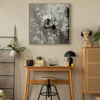 Dried Flowers Rustic Canvas Print