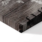 Dried Flowers Rustic Canvas Print