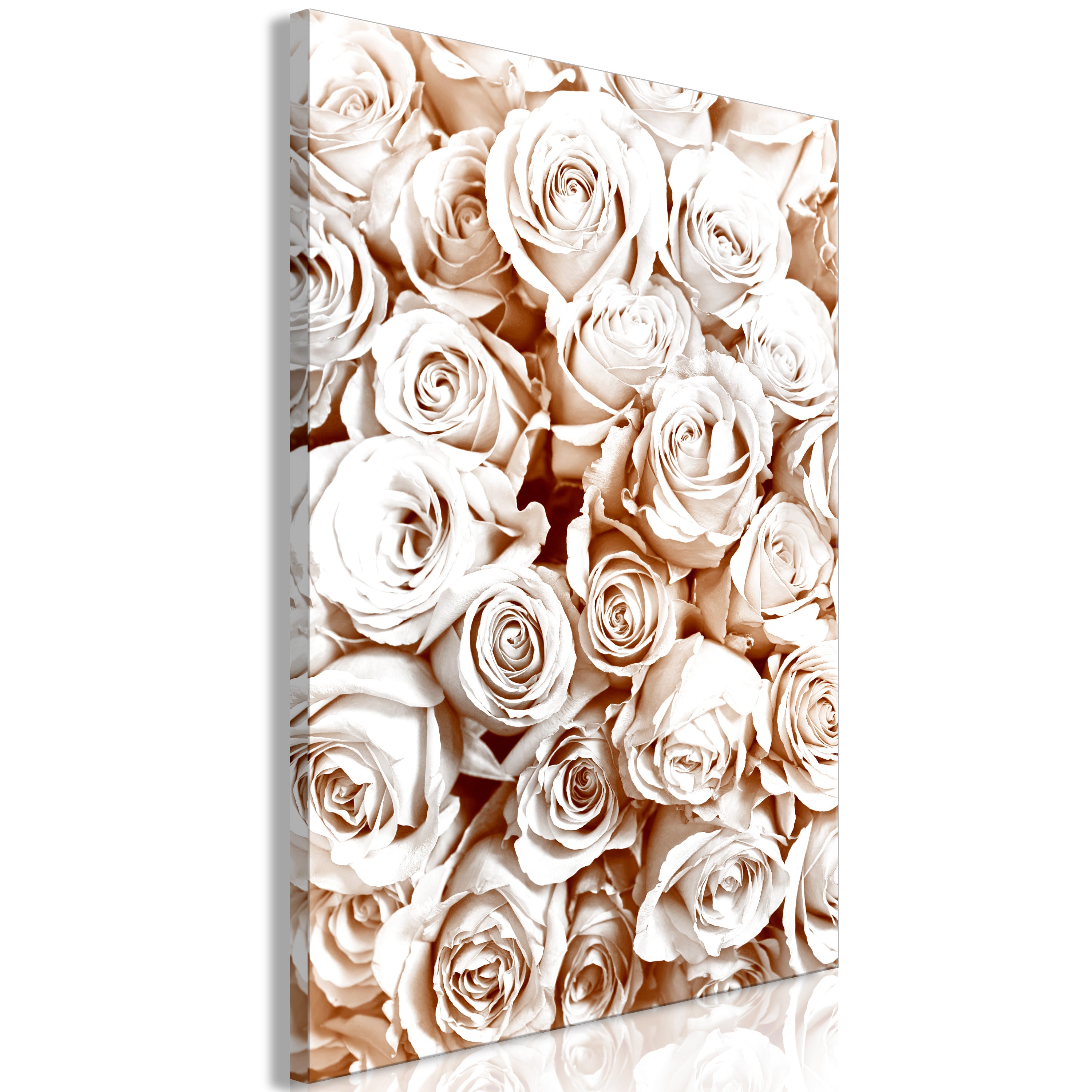 Canvas Print Rose Garden - Vertical (1 Part)