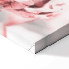 Blooming Cotton Floral Canvas Print Vertical