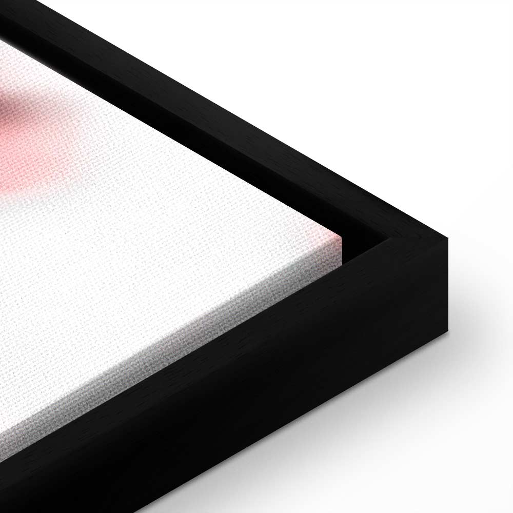 Blooming Cotton Floral Canvas Print Vertical