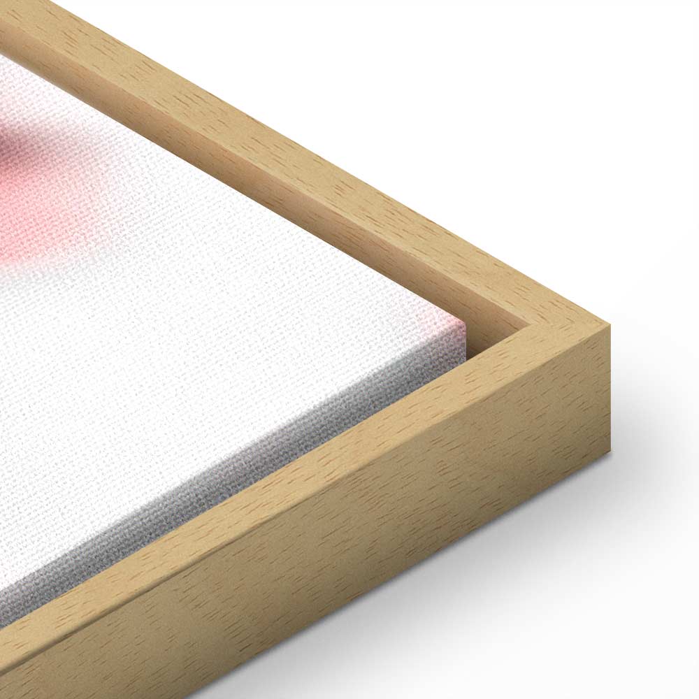 Blooming Cotton Floral Canvas Print Vertical