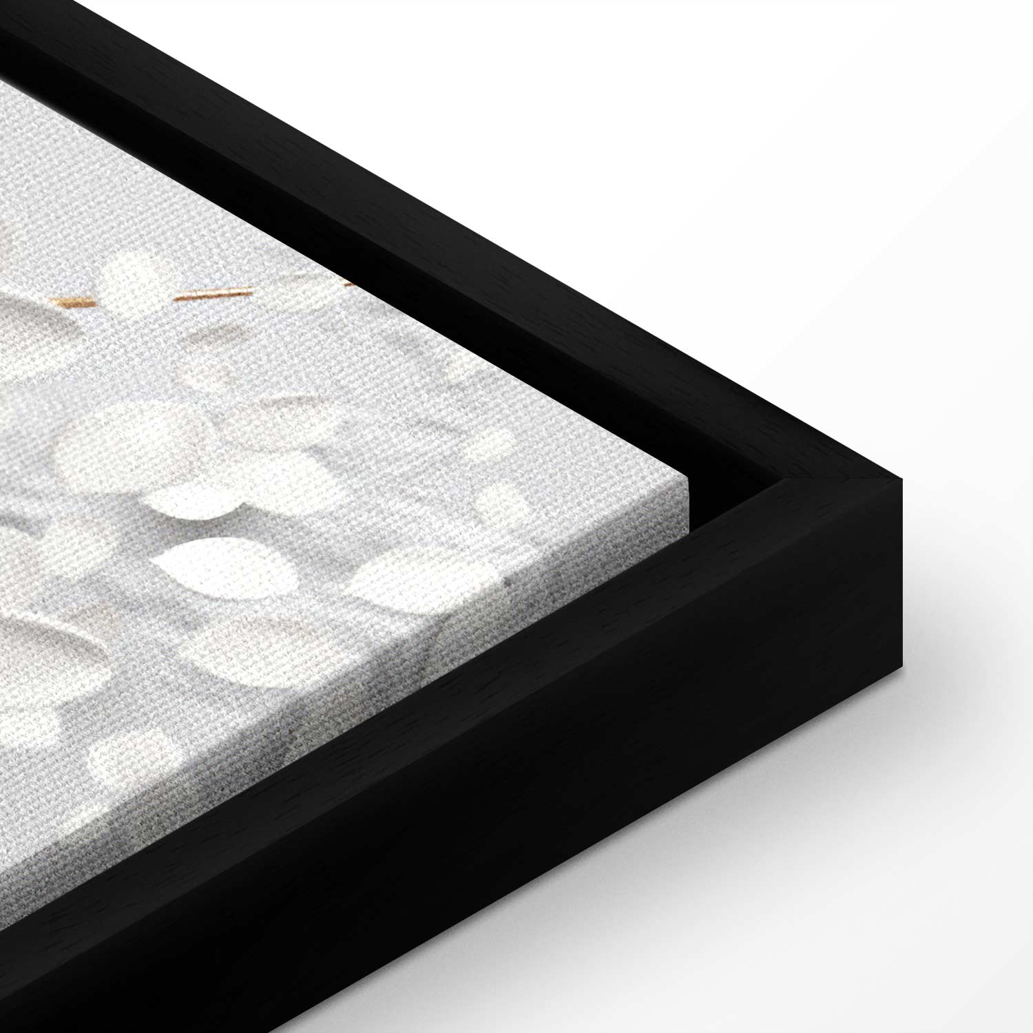 Abstract Magnolia Floral Canvas Print