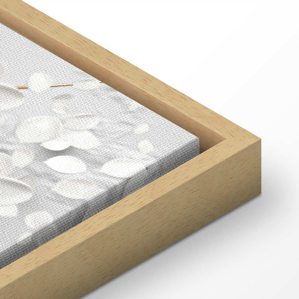 Abstract Magnolia Floral Canvas Print