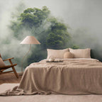Foggy Amazon Forest Wall Mural