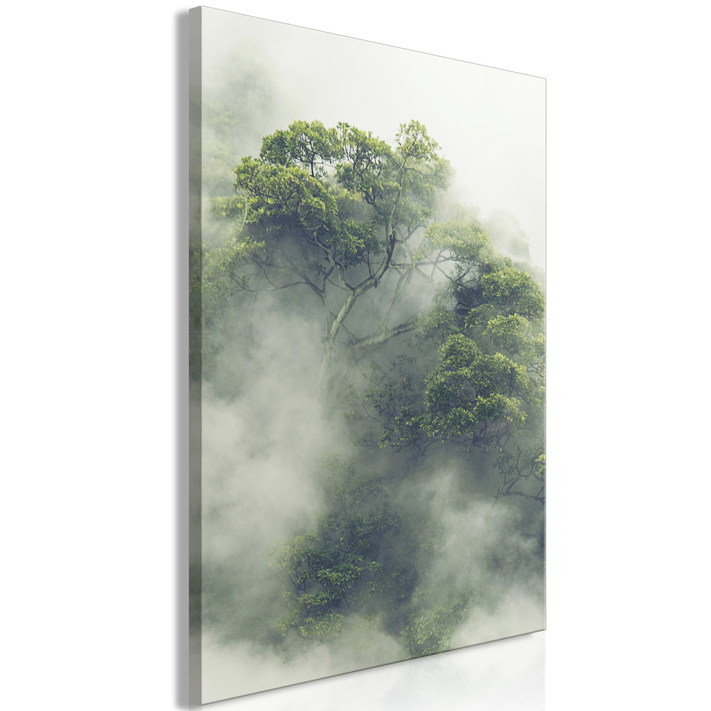 Canvas Print Foggy Amazon Vertical 1 Part