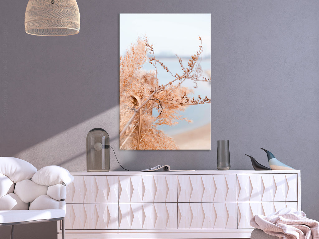 Canvas Print Sophisticated Twigs - Vertical (1 Part)