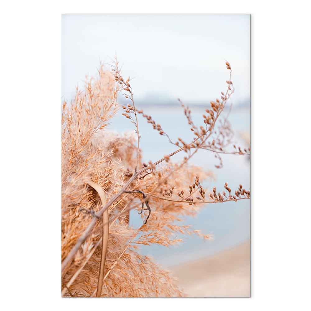 Sophisticated Twigs Nature Vertical Canvas Print