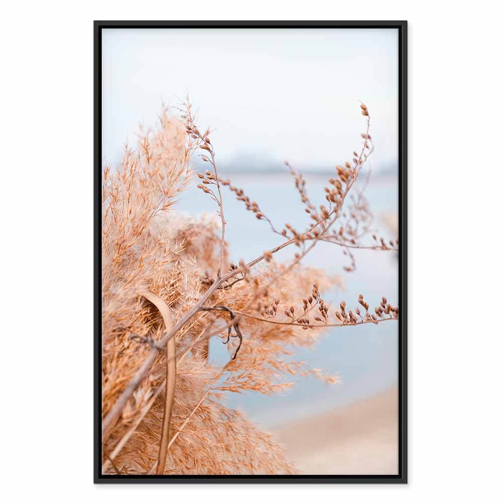 Sophisticated Twigs Nature Vertical Canvas Print