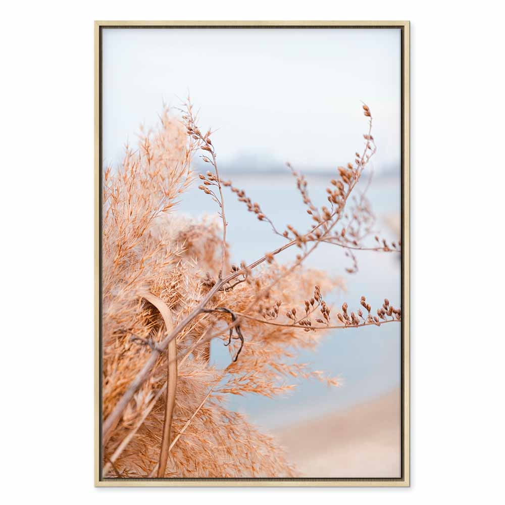 Sophisticated Twigs Nature Vertical Canvas Print