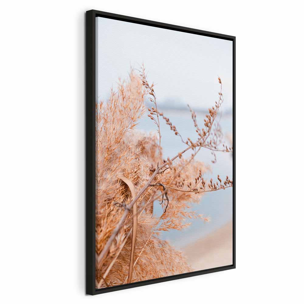 Sophisticated Twigs Nature Vertical Canvas Print