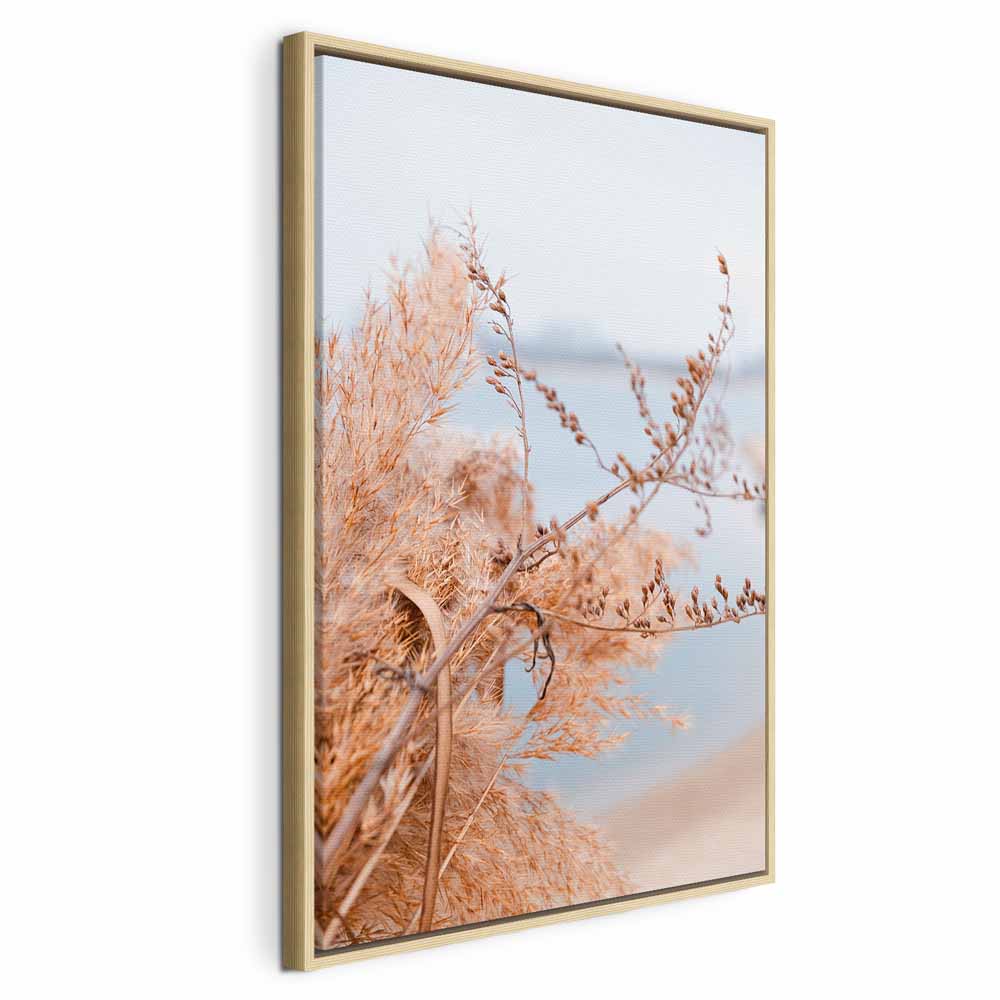 Sophisticated Twigs Nature Vertical Canvas Print