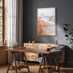 Sophisticated Twigs Nature Vertical Canvas Print