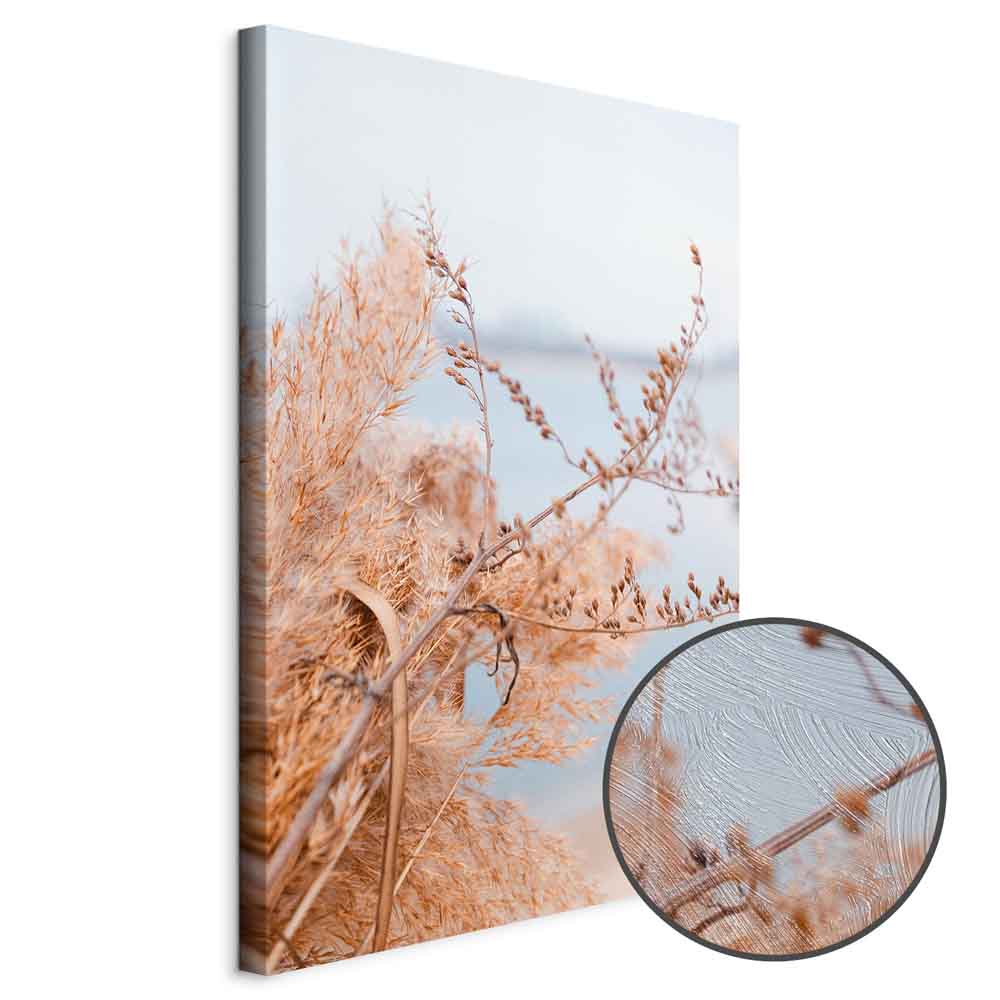 Sophisticated Twigs Nature Vertical Canvas Print