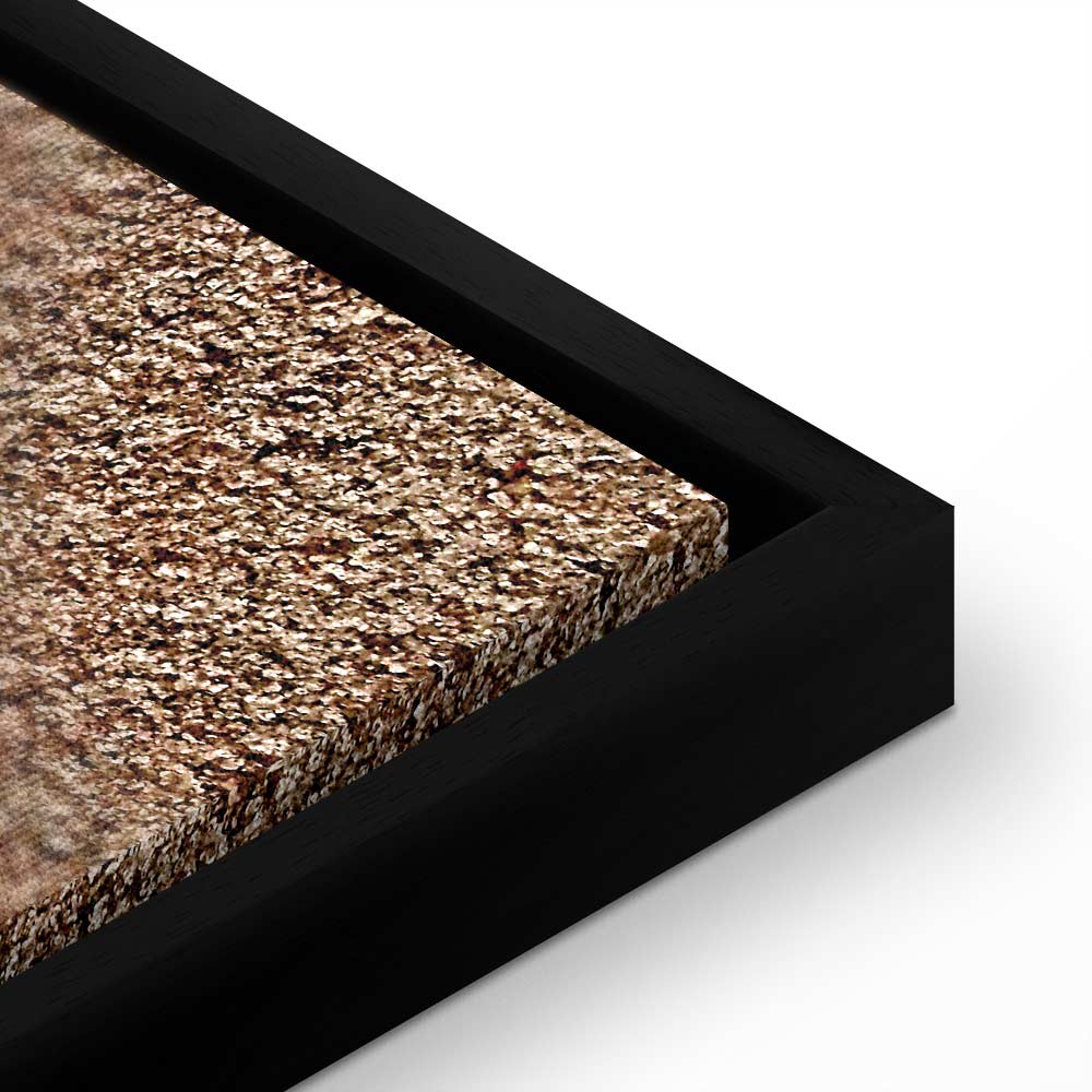 Feather on Sandy Shore Vertical Canvas Print