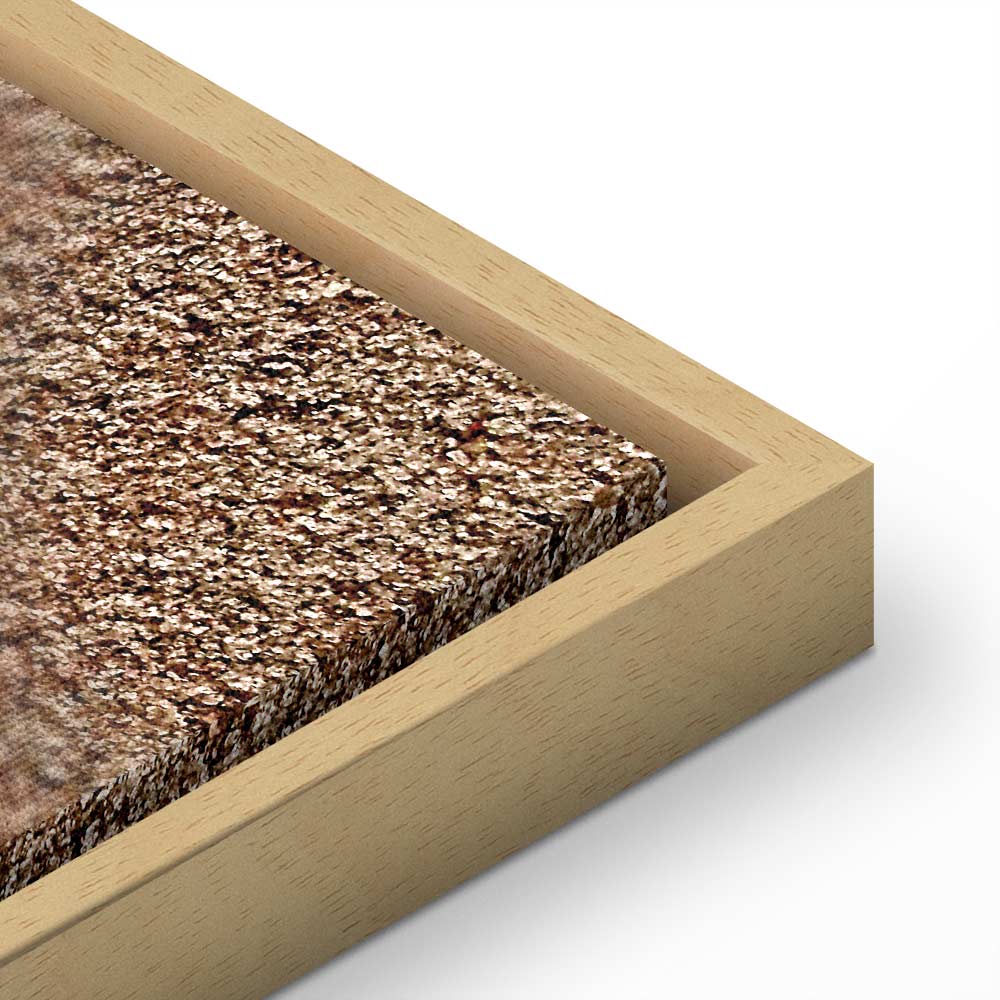 Feather on Sandy Shore Vertical Canvas Print