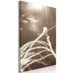 Canvas Print Fluffy Grass Vertical